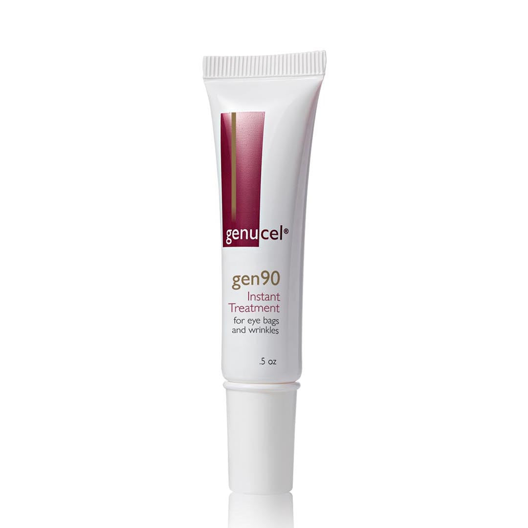A skincare product from Genucel Skin Care. This product is named Genucel Gen90 Instant Treatment for eye bags and wrinkles.