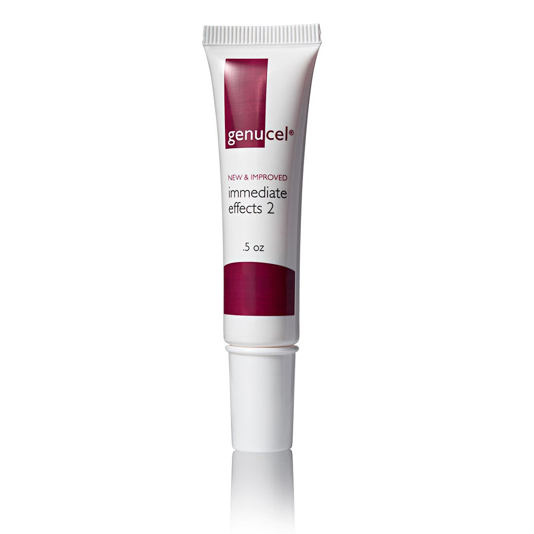 A skincare product from Genucel Skin Care. This product is named Genucel Immediate Effects 2.